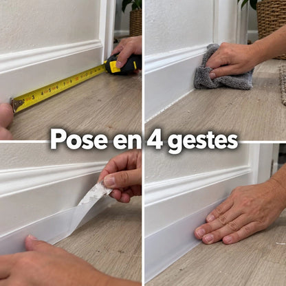 Fitting the strip in 4 steps